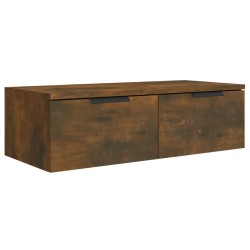 Armoire murale Chêne fumé 68x30x20 cm Bois d'ingénierie 615253615253