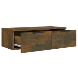 Armoire murale Chêne fumé 68x30x20 cm Bois d'ingénierie 615253615253