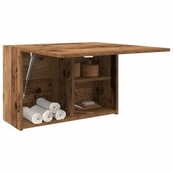 Armoire murale de bain vieux bois 60x25x40 cm bois d'ingénierie 615266615266