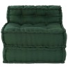 Canapé modulaire vert 70x70x54 tissu 615268615268