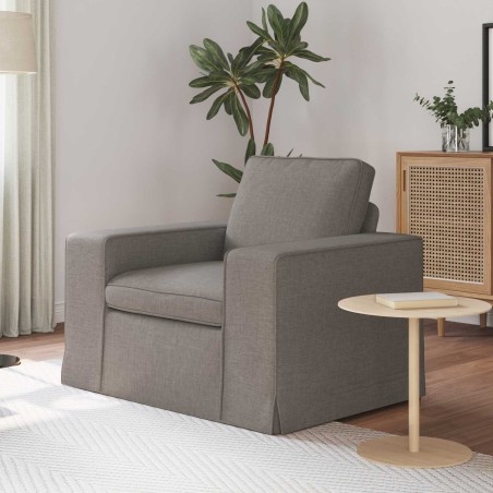 Canapé Taupe 103 x 80 x 82 cm tissu 615269615269