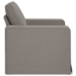 Canapé Taupe 103 x 80 x 82 cm tissu 615269615269