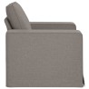 Canapé Taupe 103 x 80 x 82 cm tissu 615269615269