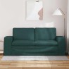 Canapé Vert foncé 182 x 80 x 82 cm tissu 615278615278