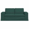 Canapé Vert foncé 182 x 80 x 82 cm tissu 615278615278