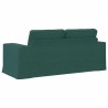 Canapé Vert foncé 182 x 80 x 82 cm tissu 615278615278