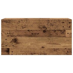 Armoire murale de bain vieux bois 80x25x40 cm bois d'ingénierie 615279615279