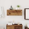 Armoire murale de bain vieux bois 80x25x30 cm bois d'ingénierie 615280615280