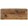 Armoire murale de bain vieux bois 80x25x30 cm bois d'ingénierie 615280615280