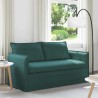 Canapé Vert foncé 156 x 82 x 85 cm tissu 615281615281