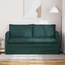 Canapé Vert foncé 156 x 82 x 85 cm tissu 615281615281