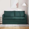Canapé Vert foncé 156 x 82 x 85 cm tissu 615281615281