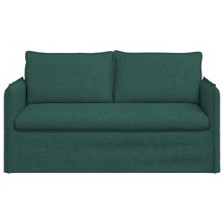 Canapé Vert foncé 156 x 82 x 85 cm tissu 615281615281