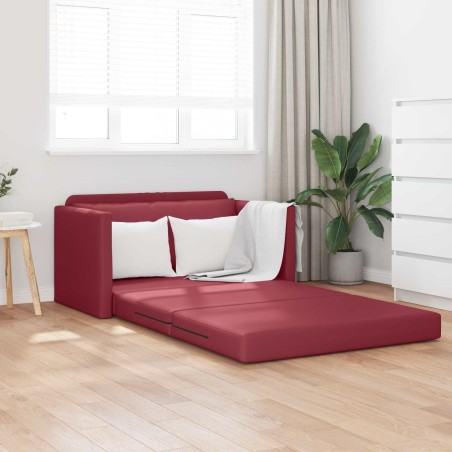 Canapé-Lit Bordeaux 124 x 71 x 78 cm Simili cuir 615283615283