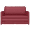 Canapé-Lit Bordeaux 124 x 71 x 78 cm Simili cuir 615283615283