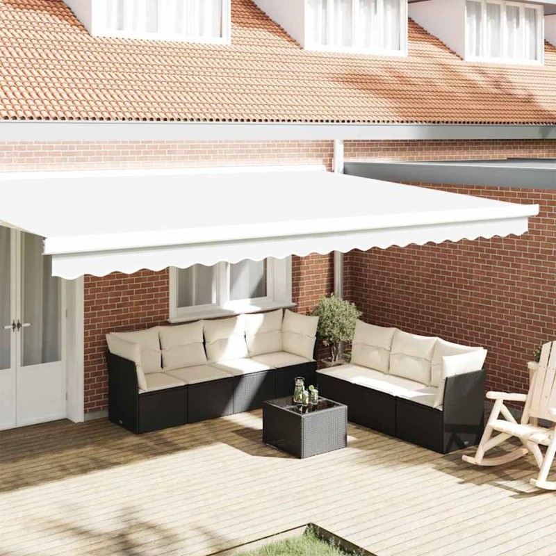 Remplacement de lambrequin Blanc 480 x 20 cm Polyester 615284615284