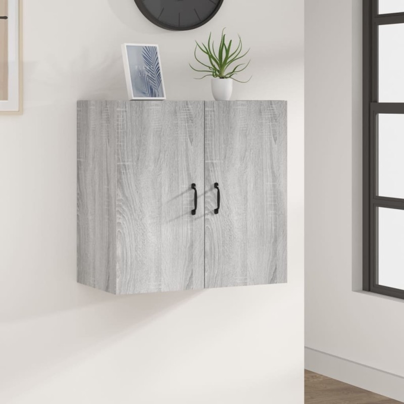 Armoire murale Sonoma gris 60x31x60 cm Bois d'ingénierie 615290615290