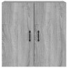 Armoire murale Sonoma gris 60x31x60 cm Bois d'ingénierie 615290615290