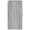 Armoire murale Sonoma gris 60x31x60 cm Bois d'ingénierie 615290615290