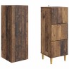 Ensemble de Meubles 2 pcs 33 x 34,5 x 90 cm Bois d'ingénierie 615293615293