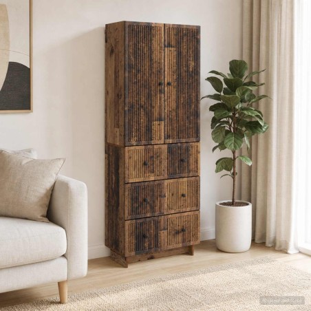 Ensemble de Meubles 2 pcs 66 x 34,5 x 90 cm Bois d'ingénierie 615300615300