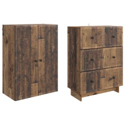 Ensemble de Meubles 2 pcs 66 x 34,5 x 90 cm Bois d'ingénierie 615300615300