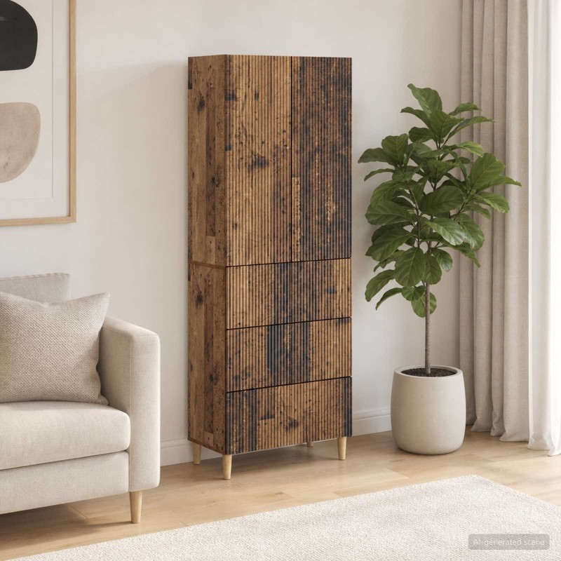 Ensemble de Meubles 2 pcs 66 x 34,5 x 90 cm Bois d'ingénierie 615302615302