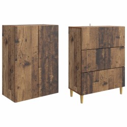 Ensemble de Meubles 2 pcs 66 x 34,5 x 90 cm Bois d'ingénierie 615302615302