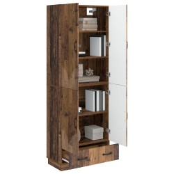 Ensemble de Meubles 2 pcs Bois ancien Bois d'ingénierie 615309615309