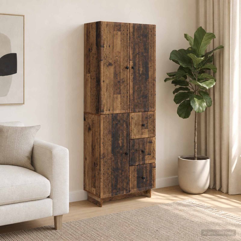 Ensemble de Meubles 2 pcs 66 x 34,5 x 90 cm Bois d'ingénierie 615320615320