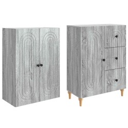 Ensemble de Meubles 2 pcs 66 x 34,5 x 90 cm Bois d'ingénierie 615321615321
