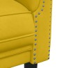 Ensemble de canapés 2 pcs jaune velours 615338615338