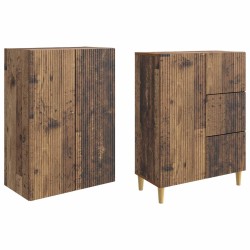 Ensemble de Meubles 2 pcs 66 x 34,5 x 90 cm Bois d'ingénierie 615339615339
