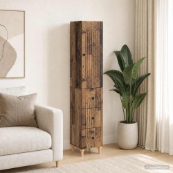 Ensemble de Meubles 2 pcs 33 x 34,5 x 90 cm Bois d'ingénierie 615340615340