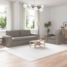 Ensemble de Canapés 2 pcs Taupe 222 x 80 x 82 cm tissu 615349615349