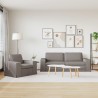 Ensemble de Canapés 2 pcs Taupe 222 x 80 x 82 cm tissu 615349615349