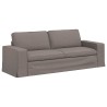 Ensemble de Canapés 2 pcs Taupe 222 x 80 x 82 cm tissu 615349615349