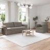 Ensemble de Canapés 2 pcs Taupe 196 x 82 x 85 cm Tissu 615350615350