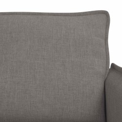 Ensemble de Canapés 2 pcs Taupe 196 x 82 x 85 cm Tissu 615350615350