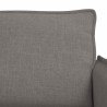 Ensemble de Canapés 2 pcs Taupe 196 x 82 x 85 cm Tissu 615350615350