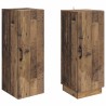 Ensemble de Meubles 2 pcs Bois ancien Bois d'ingénierie 615352615352