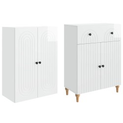 Ensemble de Meubles 2 pcs 66 x 34,5 x 90 cm Bois d'ingénierie 615363615363