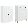 Ensemble de Meubles 2 pcs 66 x 34,5 x 90 cm Bois d'ingénierie 615363615363