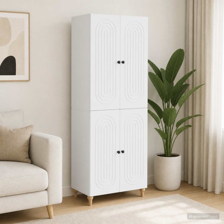 Ensemble de Meubles 2 pcs 66 x 34,5 x 90 cm Bois d'ingénierie 615364615364