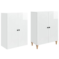 Ensemble de Meubles 2 pcs 66 x 34,5 x 90 cm Bois d'ingénierie 615364615364