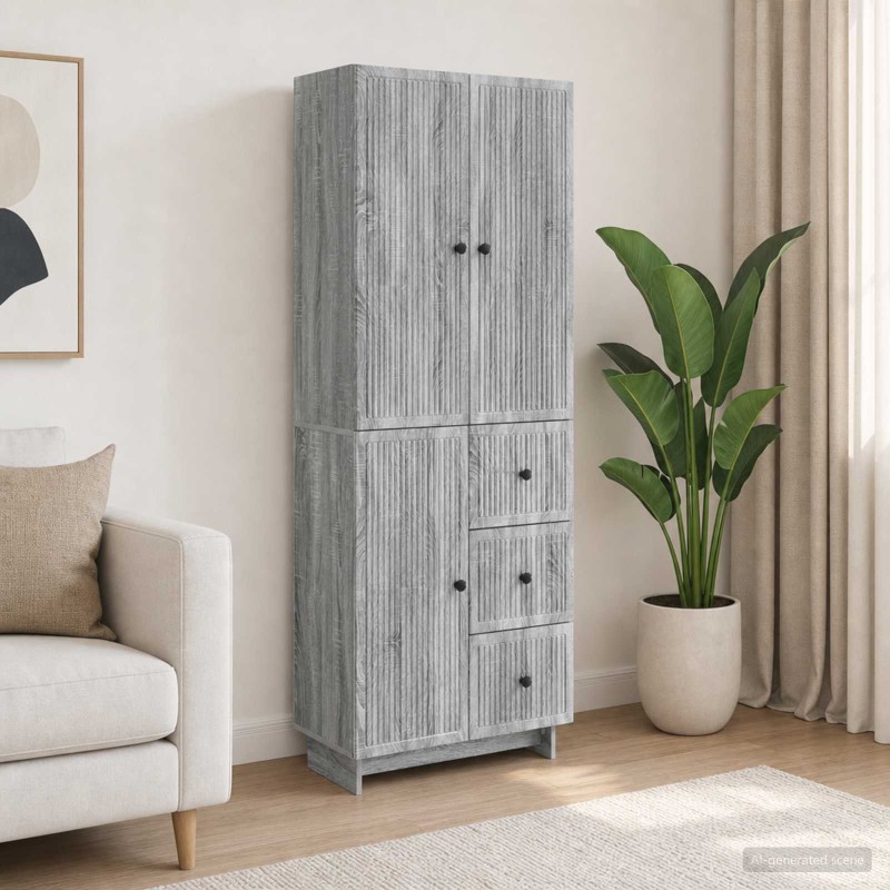 Ensemble de Meubles 2 pcs 66 x 34,5 x 90 cm Bois d'ingénierie 615374615374