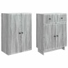 Ensemble de Meubles 2 pcs 66 x 34,5 x 90 cm Bois d'ingénierie 615375615375