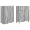 Ensemble de Meubles 2 pcs 66 x 34,5 x 90 cm Bois d'ingénierie 615382615382