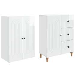 Ensemble de Meubles 2 pcs 66 x 34,5 x 90 cm Bois d'ingénierie 615383615383