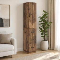 Ensemble de Meubles 2 pcs Bois ancien 33 x 34,5 x 87 cm 615385615385
